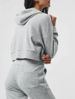 Best Women's Fashion Streetwear Daily Sweatshirt Sweatpants Long Sleeve Crew Neck Plain Drawstring Casual Daily Black Khaki Gray Fall Regular Fit Women Two Piece Sets