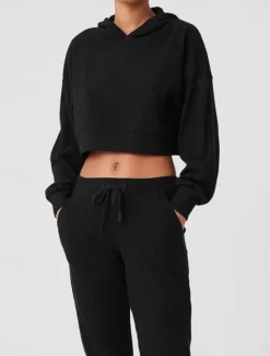 Best Women's Fashion Streetwear Daily Sweatshirt Sweatpants Long Sleeve Crew Neck Plain Drawstring Casual Daily Black Khaki Gray Fall Regular Fit Women Two Piece Sets