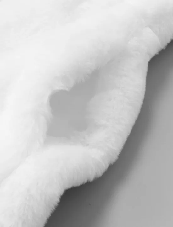Outlet Women's Faux Fur Coat Sherpa Jacket Long Coat White Black Active Wedding Fall Hoodie Regular Fit S M L XL XXL 3XL / Long Sleeve / Daily / Warm / Color Block Women Furs & Leathers