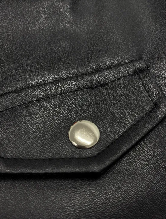 Hot Women's Faux Leather Jacket Jacket Comfortable Pocket Full Zip Casual Solid Color Street Daily Zipper Short Regular Turndown Regular Fit Long Sleeve Outerwear Black Wine Blue Fall Winter Women Jackets