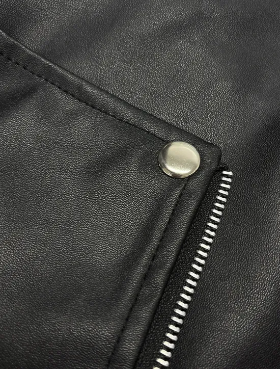 Hot Women's Faux Leather Jacket Jacket Comfortable Pocket Full Zip Casual Solid Color Street Daily Zipper Short Regular Turndown Regular Fit Long Sleeve Outerwear Black Wine Blue Fall Winter Women Jackets