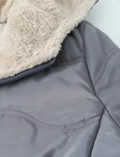 Outlet Women's Fleece Jacket Teddy Coat Hoodie Jacket Warm Breathable Zipper Pocket Fleece Lined Casual Plain Vacation Street Daily Wear Going out Zipper Regular Hoodie Regular Fit Long Sleeve Outerwear Women Puffers & Parka|Jackets