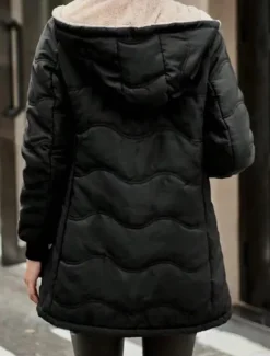 Best Women's Fleece Jacket Teddy Coat Hoodie Jacket Warm Breathable Zipper Pocket Fleece Lined Casual Plain Vacation Street Daily Wear Going out Zipper Regular Hoodie Regular Fit Long Sleeve Outerwear Women Puffers & Parka
