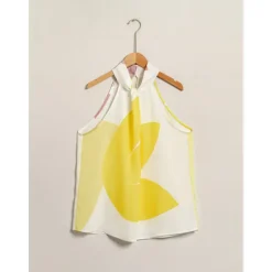 New Women's Floral Daily Wear Vacation Casual Daily Sleeveless Floral Style Sleeveless Halter Neck Summer Women Tank Tops & Camis
