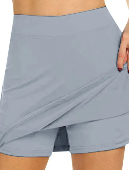 Sale Women's Golf Skirts Black Dark Navy Grey Sun Protection Skirt Ladies Golf Attire Clothes Outfits Wear Apparel Women Skirts