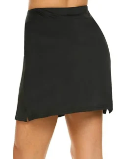 Sale Women's Golf Skirts Black Dark Navy Grey Sun Protection Skirt Ladies Golf Attire Clothes Outfits Wear Apparel Women Skirts