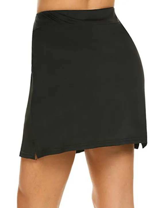 Sale Women's Golf Skirts Black Dark Navy Grey Sun Protection Skirt Ladies Golf Attire Clothes Outfits Wear Apparel Women Skirts