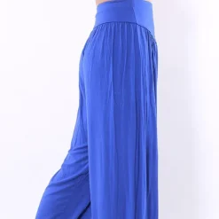 Online Women's Harem Pants Quick Dry Lightweight High Waist Yoga Zumba Fitness Gym Workout Bloomers Capri Pants Fashion White Black Green Modal Plus Size Sports Activewear High Elasticity Loose / Royal Blue Women Pants