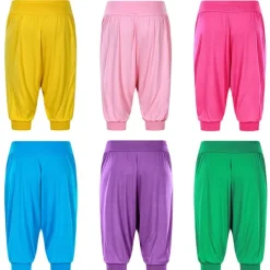 Online Women's Harem Pants Quick Dry Lightweight High Waist Yoga Zumba Fitness Gym Workout Bloomers Capri Pants Fashion White Black Green Modal Plus Size Sports Activewear High Elasticity Loose / Royal Blue Women Pants