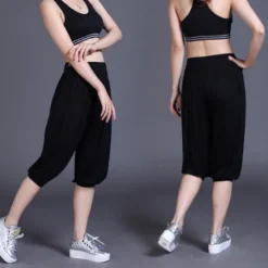 Online Women's Harem Pants Quick Dry Lightweight High Waist Yoga Zumba Fitness Gym Workout Bloomers Capri Pants Fashion White Black Green Modal Plus Size Sports Activewear High Elasticity Loose / Royal Blue Women Pants