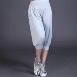 Online Women's Harem Pants Quick Dry Lightweight High Waist Yoga Zumba Fitness Gym Workout Bloomers Capri Pants Fashion White Black Green Modal Plus Size Sports Activewear High Elasticity Loose / Royal Blue Women Pants