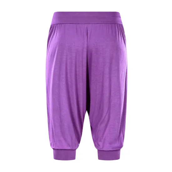 Online Women's Harem Pants Quick Dry Lightweight High Waist Yoga Zumba Fitness Gym Workout Bloomers Capri Pants Fashion White Black Green Modal Plus Size Sports Activewear High Elasticity Loose / Royal Blue Women Pants