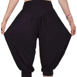 Online Women's Harem Pants Quick Dry Lightweight High Waist Yoga Zumba Fitness Gym Workout Bloomers Capri Pants Fashion White Black Green Modal Plus Size Sports Activewear High Elasticity Loose / Royal Blue Women Pants