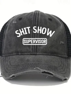 Best Women's Hat Baseball Cap Portable Sun Protection Breathable Street Daily Weekend Print Letter Women Hats