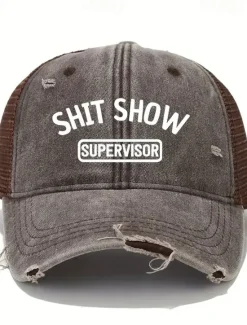 Best Women's Hat Baseball Cap Portable Sun Protection Breathable Street Daily Weekend Print Letter Women Hats