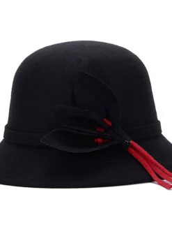 Sale Women's Hat Fedora Hat Portable Windproof Comfort Outdoor Dailywear Holiday Floral Flower Women Hats