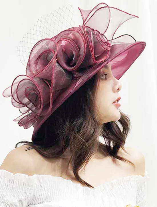 Outlet Women's Hat Sun Hat Portable Sun Protection Comfort Outdoor Dailywear Holiday Pure Color Floral Floral Women Hats