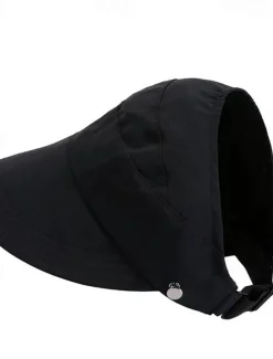 Discount Women's Hat Sun Hat Portable Sun Protection Breathable Street Daily Weekend Pure Color Pure Color Women Hats