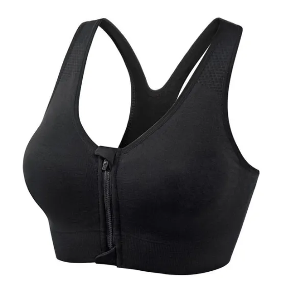 Discount Women's High Support Sports Bra Running Bra Seamless Racerback Bra Top Padded Yoga Fitness Gym Workout Breathable Shockproof Sweat wicking Black White Pink Solid Colored Home Outfits Women Lingerie