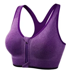 Discount Women's High Support Sports Bra Running Bra Seamless Racerback Bra Top Padded Yoga Fitness Gym Workout Breathable Shockproof Sweat wicking Black White Pink Solid Colored Home Outfits Women Lingerie