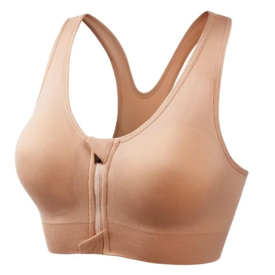 Best Women's High Support Sports Bra Running Bra Seamless Racerback Bra Top Padded Yoga Fitness Gym Workout Breathable Shockproof Freedom Light Khaki Black White Solid Colored Home Outfits Women Lingerie