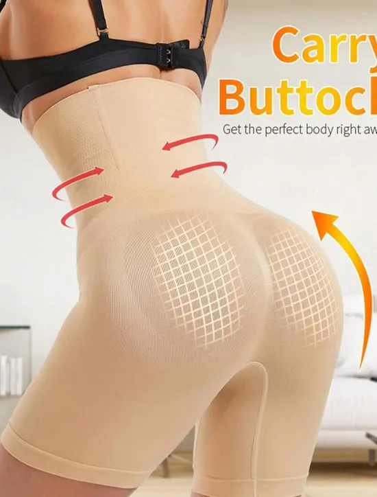 Best Women's High Waisted Body Shaper Shorts Compression Underwear Women Tummy Shapewear Underwear Butt Lifter Tummy Control Underwear Tummy Tuck Panty Shaper Seamless Compression Home Outfits Women Shapewear