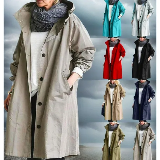 Best Women's Hiking Jacket Hiking Windbreaker Winter Outdoor Windproof Breathable Quick Dry Lightweight Outerwear Coat Top Climbing Camping / Hiking / Caving Traveling Lake blue Black Pink Army Green Red Women Coats & Trench Coats