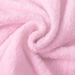 Women's Hooded Pajama Sets 3 Pieces Fluffy Fleece Long Sleeves Coat Shorts Vest for Winter Gift for Valentine's Day Women Pajama-Setter