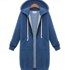 Clearance Women's Hoodie Jacket Hiking Jacket Hiking Windbreaker Winter Outdoor Thermal Warm Windproof Breathable Soft Outerwear Winter Jacket Full Length Hidden Zipper Fishing Camping / Hiking / Caving Women Jackets