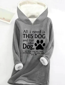 Clearance Women's Hoodie Sweatshirt Pullover Sherpa Letter Casual Sports Print Warm Fuzzy Comfrt Hoodie Long Sleeve Top Micro-elastic Fall & Winter Comfrt Breathable Soft Fabric Women Hoodies & Sweatshirts