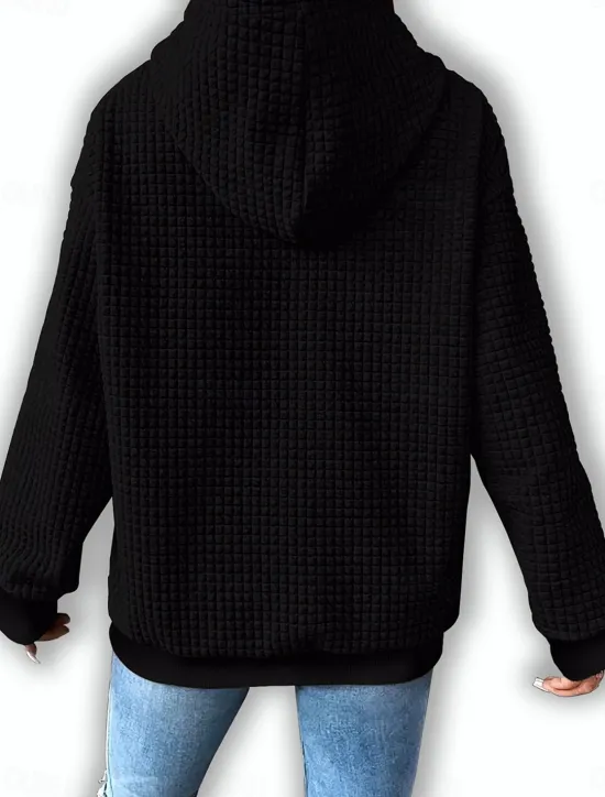 Women's Hoodie Sweatshirt Letter Street Dailywear Pocket Print Casual Hoodie Long Sleeve Micro-elastic Fall Winter Comfrt Breathable Soft Fabric Women Hoodies & Sweatshirts