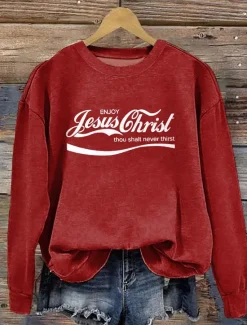Best Women's Hoodies Graphic Casual Long Sleeve Round Neck Regular Tops Work Dailywear Casual Print Fall Winter Women Hoodies & Sweatshirts