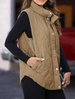 Online Womens Jacket Fleece Lapel short cotton-padded jacket Women Puffers & Parka