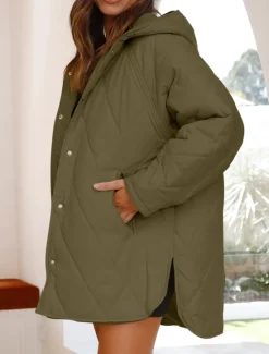 Discount Womens Jacket Fleece Lapel short cotton-padded jacket Women Jackets