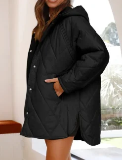 Discount Womens Jacket Fleece Lapel short cotton-padded jacket Women Jackets
