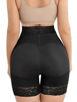 Outlet Women's Lace Body Shaper for Women Butt Lifting Shapewear Tummy Control Panties with Hook Closure Home Outfits Women Shapewear