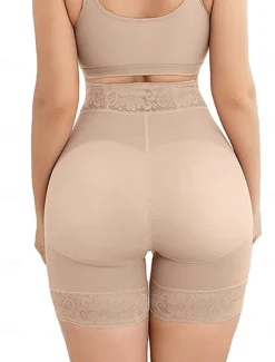 Outlet Women's Lace Body Shaper for Women Butt Lifting Shapewear Tummy Control Panties with Hook Closure Home Outfits Women Shapewear