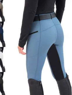 Best Women's Leggings Fashion Athletic Full Length High Waist Plain Comfy Soft Comfortable High Elasticity Outdoor Vacation Street Navy Black White Sky Blue Summer Spring Slim Fit Women Leggings