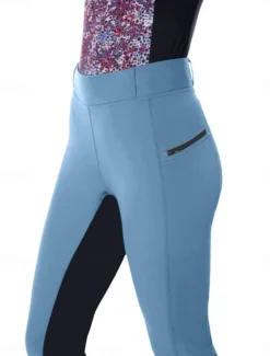 Best Women's Leggings Fashion Athletic Full Length High Waist Plain Comfy Soft Comfortable High Elasticity Outdoor Vacation Street Navy Black White Sky Blue Summer Spring Slim Fit Women Leggings