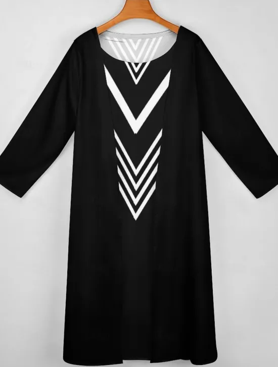 Women's Long Dress Maxi Dress Dress Set Two Piece Dress Church Dress Vacation Casual Winter Dress Holiday Date Loose Fit Color Block Long Sleeve Crew Neck Fall Winter Women Work Dresses