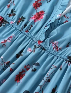 Discount Women's Long Dress Maxi Dress Floral Dress Boho Dress Western Dress Elegant Fashion Modern Outdoor Vacation Daily Regular Fit Flower Long Sleeve V Neck Summer Women Floral Dresses