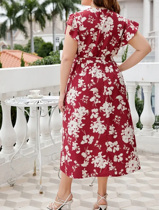 Online Women's Long Dress Maxi Dress Casual Dress A Line Dress Floral Dress Summer Dress Elegant Stylish Vacation Daily Date Regular Fit Floral Sleeveless V Neck Summer Women Spring Dresses|Floral Dresses