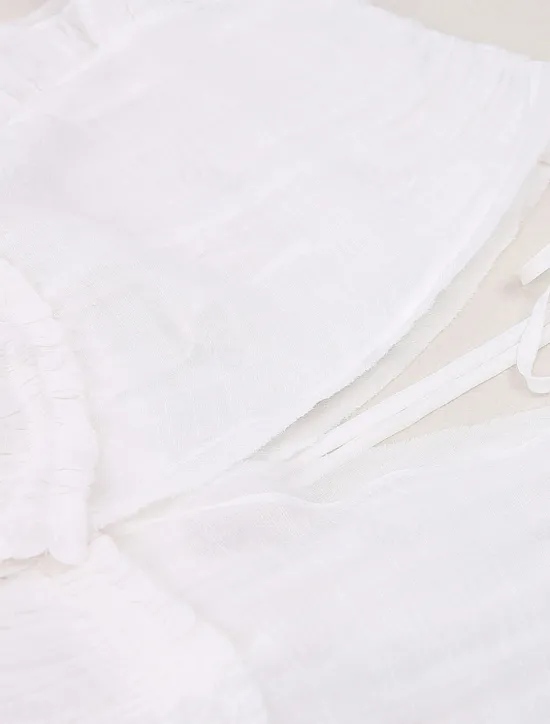 Women's Long Dress Maxi Dress Party Dress Casual Dress Swing Dress Pure Color Fashion Casual Outdoor Daily Vacation Ruffle Backless Short Sleeve V Neck Dress Loose Fit ArmyGreen White Red Summer Women White Dresses