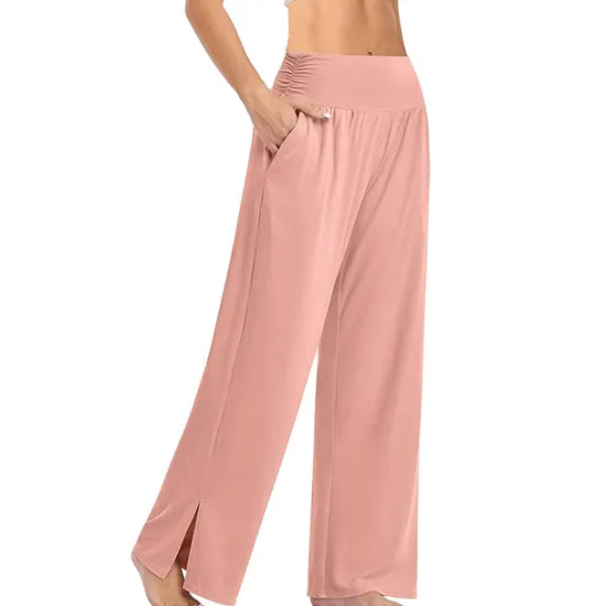 Clearance Women's Loungewear Pants Pure Color Sport Simple Comfort Home Daily Vacation Long Pant Pocket Summer Spring Women Pants