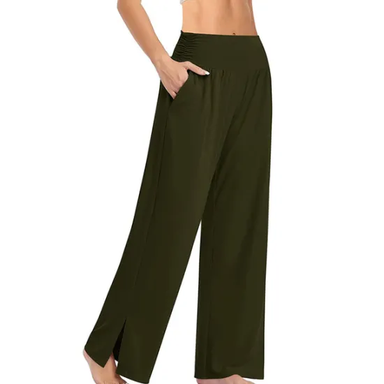 Clearance Women's Loungewear Pants Pure Color Sport Simple Comfort Home Daily Vacation Long Pant Pocket Summer Spring Women Pants