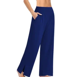 Clearance Women's Loungewear Pants Pure Color Sport Simple Comfort Home Daily Vacation Long Pant Pocket Summer Spring Women Pants