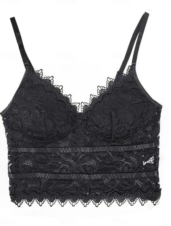 Outlet Women's Loungewear Pure Color Corsets Carnival Party Valentine's Day Breathable Straps Sleeveless Lace Backless Summer Spring Home Outfits Women Shapewear