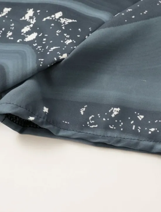Women's Midi Dress Casual Dress Cocktail Dress Wedding Guest Dress Chiffon Dress Streetwear A Line Vacation Street Holiday Regular Fit Ombre Marble Short Sleeve V Neck Summer Women Cocktail Dress