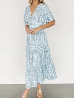 Discount Women's Midi Dress Casual Dress Boho Chic Dresses Boho Dress Bohemia Vintage Stylish Vacation Casual Daily Regular Fit Stripe Short Sleeve V Neck Black Light Green Light Blue Summer Spring Women Floral Dresses