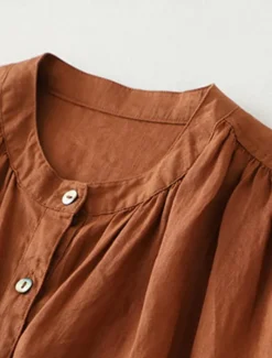 Clearance Women's Midi Dress Cotton Dress Summer Dress Casual Daily Regular Fit Plain Short Sleeve Crew Neck Black Brown Apricot Summer Women Casual Dress